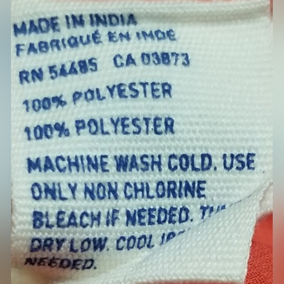 American Eagle Red Embroidered Blouse - Size Medium - Picture 6 of 6